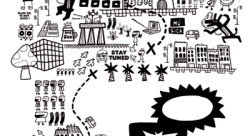 HERE AND THERE - didi xtra-illustrateur