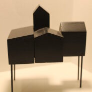 Architecture de papier noir