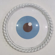 Oeil de verre bleu